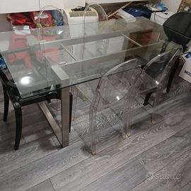 Tavolo cristallo