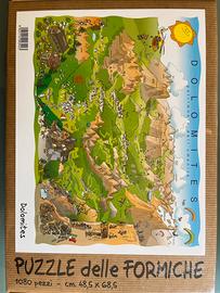 Puzzle delle dolomiti formiche Vittori