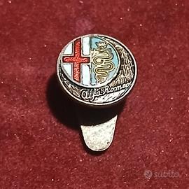 Spilla distintivo vintage Alfa Romeo anni '60
