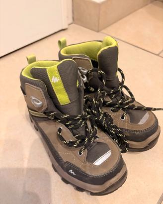 Scarponcini trekking bimbo Quechua Waterproof-Tg29