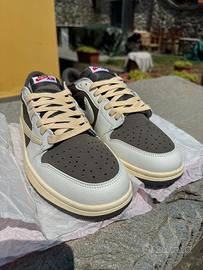 NIKE AIR JORDAN 1 LOW ”REVERSE MOCHA” Travis Scott