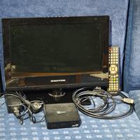 TV 14 pollici più decoder 4k 