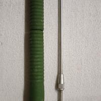 canna due pezzi pesca su ghiaccio mt 1.85