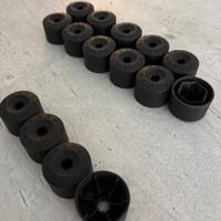 15  copribulloni originali volkswagen copri dado