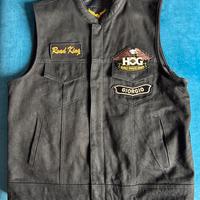 Gilet Moto jeans - con Patch Harley Owners Group