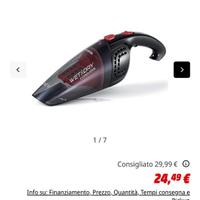 Aspirabriciole ARIETE Wet&Dry senza fili