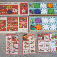 2 scatole giochi anni 80 Quercetti Georello 2341