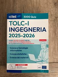TOLC-I ingegneria 2025-2026 Editest 3000 Quiz
