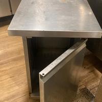 Mobiletto in acciaio inox 1 anta