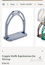 staffe jin stirrup equitazione 