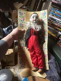 pierrot arlecchino vintage da collezione