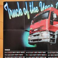 Poster Iveco eurotech calendario anno 1993 