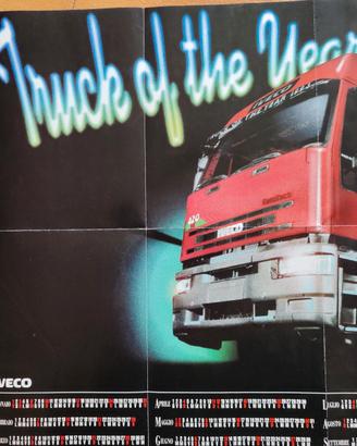 Poster Iveco eurotech calendario anno 1993 