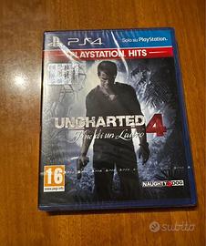 Uncharted 4 ps4 NUOVO