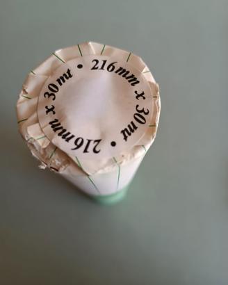 rotolo carta chimica per fax