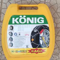 Catene da neve per auto könig mod T2 magic. tg. 40