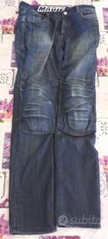 Jeans pantaloni da moto con protezioni 