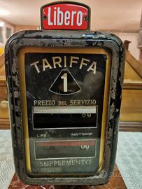 tassametro taxi funzionante originale epoca 1920