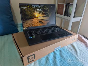 Acer Aspire 7 i5 1240p 8gb RAM NvME 512Gb RTX 3050