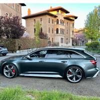 CERCHI LEGA GRIGI  PERFETTI AUDI SPORT RS6 DA 22