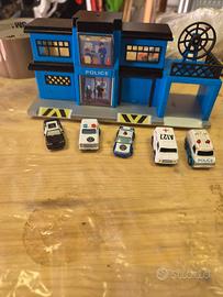 Micro Machines Galoob-Stazione di Polizia e veli  