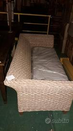 Salotto completo in banano e teak