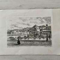 Stampa gran madre torino R. Rolando 39,5*49,5 cm