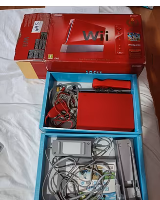 Nintendo wii rossa console 25 anniversary 