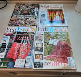 4 riviste per realizzare "Patchwork"