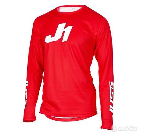 Maglia Bambino Cross Just1 J-ESSENTIAL YOUTH Red