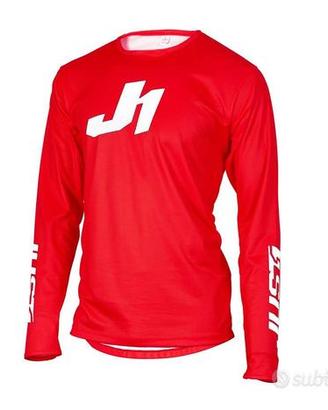 Maglia Bambino Cross Just1 J-ESSENTIAL YOUTH Red