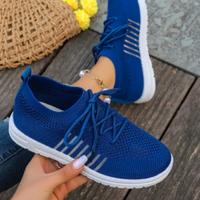 Sneakers slip on azzurre nuove