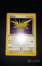 Zapdos 15/62  Fossil Prima Edizione Italiano