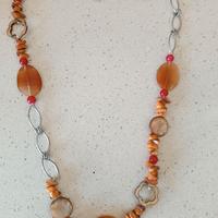 Collana in Vetro Soffiato