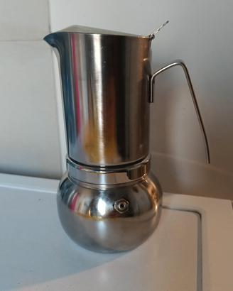Caffettiera moka Stella in acciaio inox 