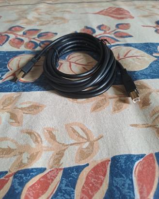 4 Cavi USB per la stampante lunghi 3 metri 