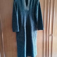 abito invernale con paillettes 