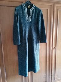 abito invernale con paillettes 