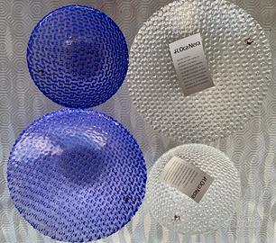 Set 4 coppe vetro L’oca nera