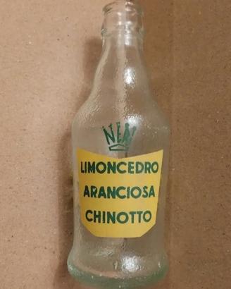 Bottiglia anni 1950 Neri Chinotto Chin8 aranciata