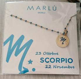 Collana Marlù dello Zodiaco segno Scorpione