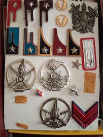 Lotto Mostrine e Fregi Militari Esercito Italiano