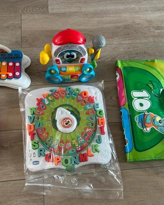 Giochi musicali Chicco e Bontempi