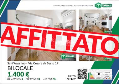 Elegante bilocale ristrutturato in via Cesare da S