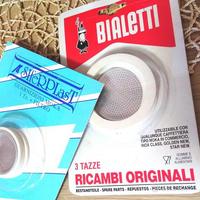 GUARNIZIONE Caffettiera x MOKA 1-3 3-6 tazze LEGGI