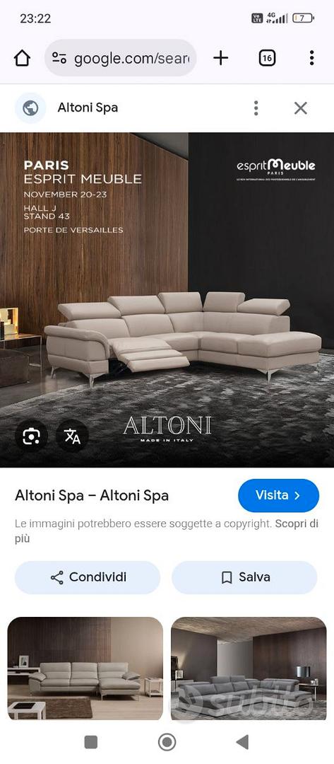 Divani con posti relax e chaslong Arredamento e Casalinghi In