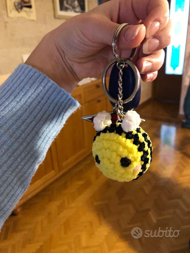 Portachiavi Panda All'uncinetto -   Crochet keychain, Cute panda,  Keychain images