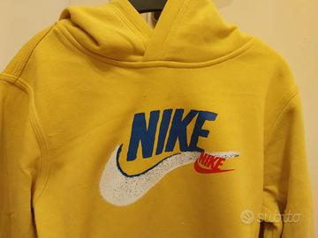 Felpa Nike gialla junior  Taglia L 
