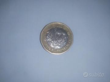 moneta un Pound anno 2017