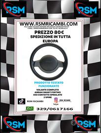 VOLANTE COMPLETO AIRBAG SMART FORTWO 450 CONTATTO